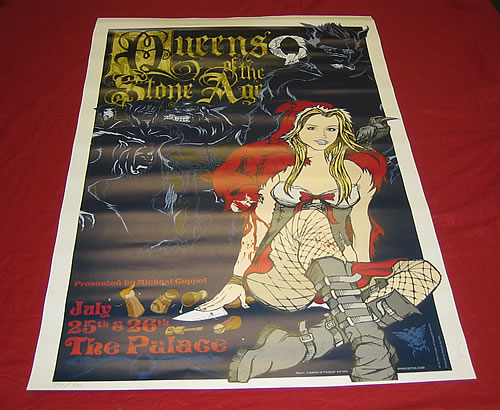 Queens Of The Stone Age Australian Tour Poster poster Australian QOSPOAU341761
