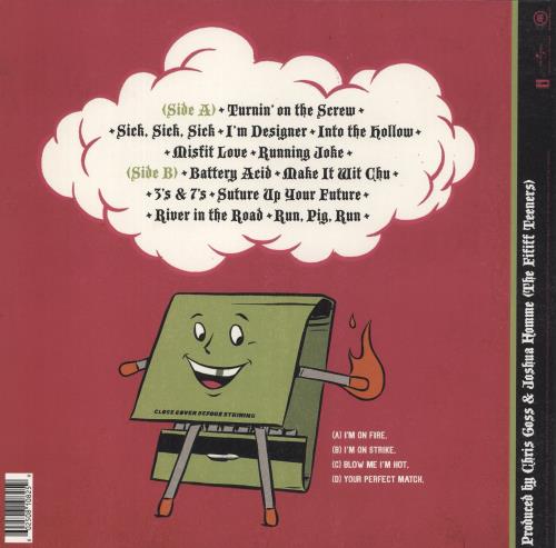 Queens Of The Stone Age Era Vulgaris vinyl LP album (LP record) UK QOSLPER869006