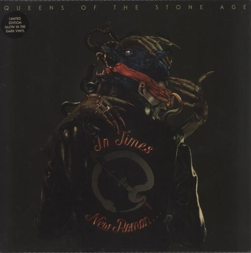 Queens Of The Stone Age In Times New Roman... - Glow In The Dark - Sealed 2-LP vinyl record set (Double LP Album) UK QOS2LIN869608