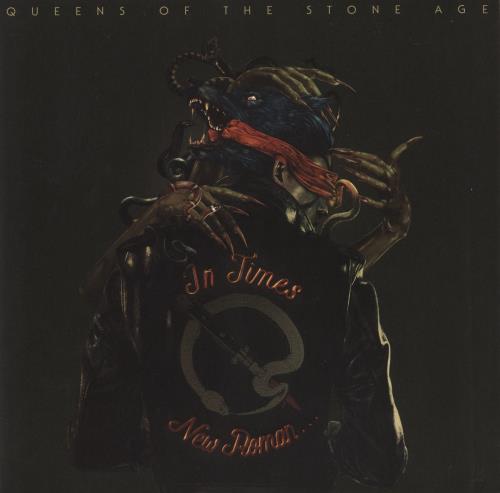 Queens Of The Stone Age In Times New Roman... - Green Vinyl 2-LP vinyl record set (Double LP Album) UK QOS2LIN864686