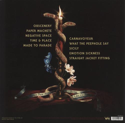 Queens Of The Stone Age In Times New Roman... - Green Vinyl 2-LP vinyl record set (Double LP Album) UK QOS2LIN864686