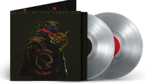 Queens Of The Stone Age In Times New Roman... - Silver Vinyl - Sealed 2-LP vinyl record set (Double LP Album) UK QOS2LIN815912
