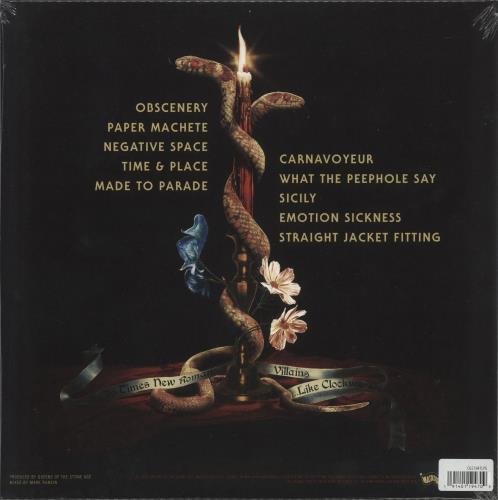 Queens Of The Stone Age In Times New Roman... - Translucent Blue Vinyl - Sealed 2-LP vinyl record set (Double LP Album) UK QOS2LIN869609