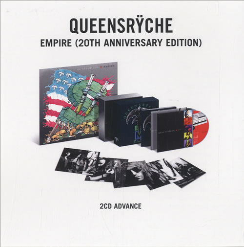 Queensryche Empire 20th Anniversary Edition US Promo CDR acetate