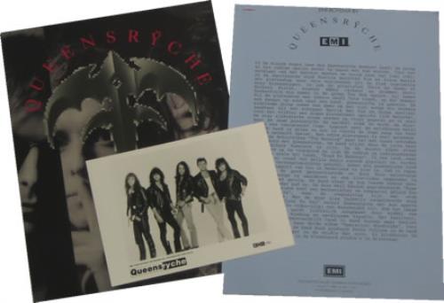 Queensryche Empire media press pack Dutch QRYPPEM414066