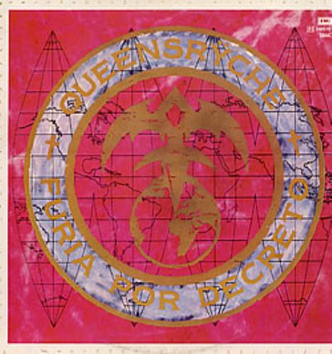 Queensryche Furia Por Decreto vinyl LP album (LP record) Argentinean QRYLPFU234081