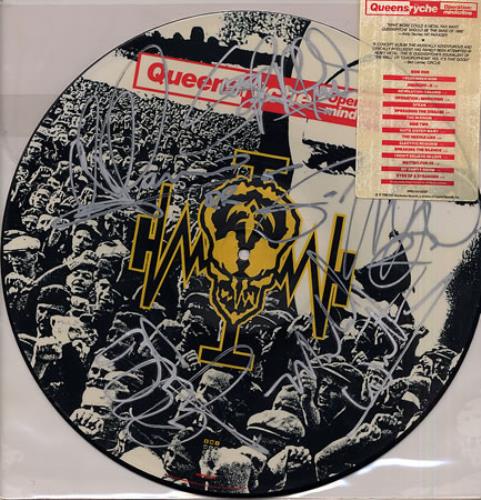 Queensryche Operation Mindcrime picture disc LP (vinyl picture disc album) US QRYPDOP345072