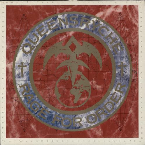 Queensryche Rage For Order - Factory Sample vinyl LP album (LP record) UK QRYLPRA871653