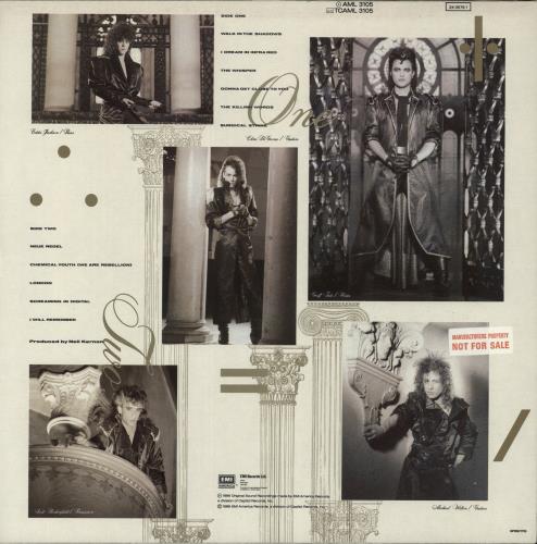 Queensryche Rage For Order - Factory Sample vinyl LP album (LP record) UK QRYLPRA871653