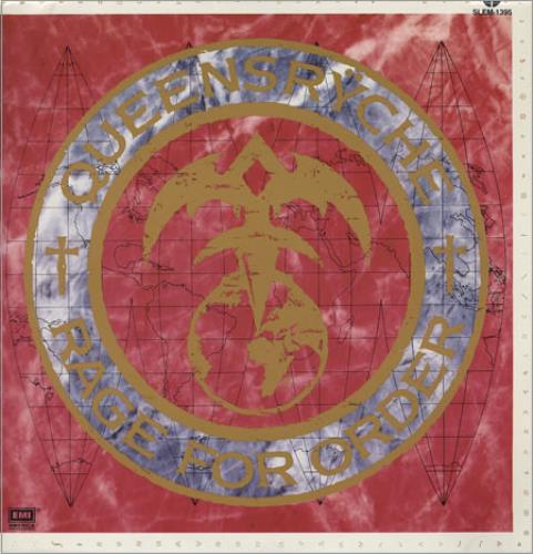 Queensryche Rage For Order vinyl LP album (LP record) Mexican QRYLPRA111759