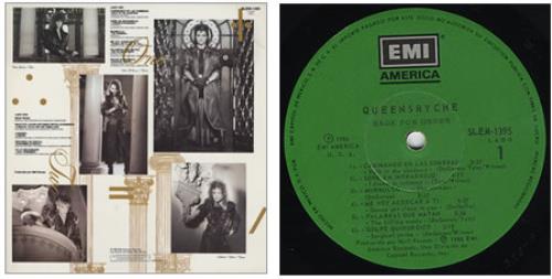 Queensryche Rage For Order vinyl LP album (LP record) Mexican QRYLPRA111759