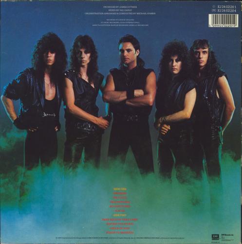 Queensryche The Warning vinyl LP album (LP record) UK QRYLPTH232718