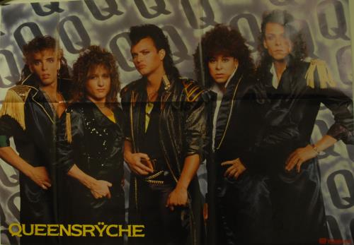Queensryche The Warning vinyl LP album (LP record) Japanese QRYLPTH48688