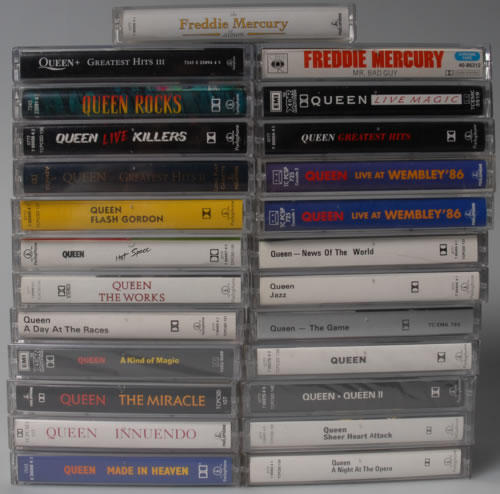 Queen 1973-1999 Cassette Albums cassette album UK QUECLCA425233