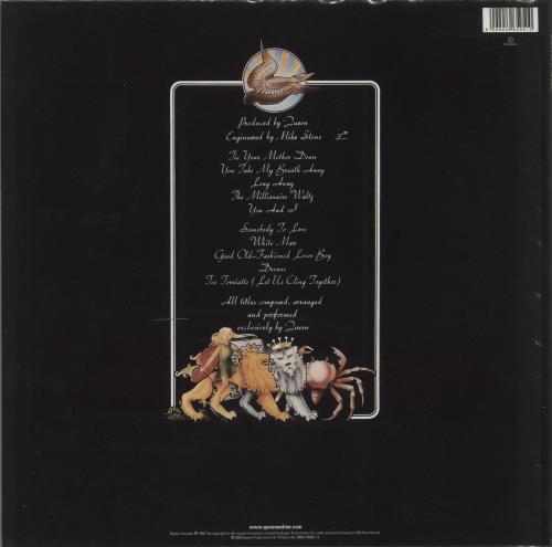 Queen A Day At The Races + PVC sleeve vinyl LP album (LP record) UK QUELPAD462781