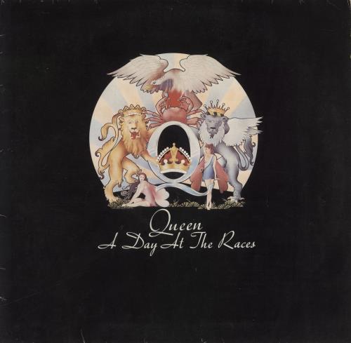 Queen A Day At The Races  - EX vinyl LP album (LP record) German QUELPAD836892