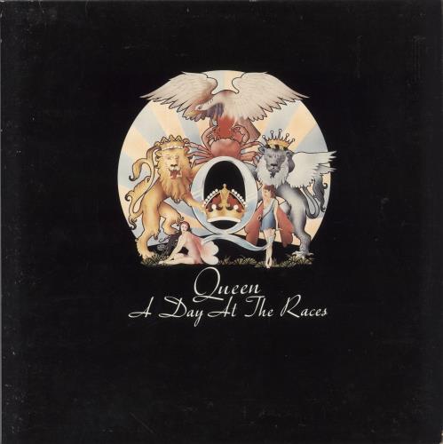 Queen A Day At The Races - 1st - VG vinyl LP album (LP record) UK QUELPAD862932