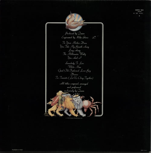 Queen A Day At The Races - 1st vinyl LP album (LP record) UK QUELPAD603542