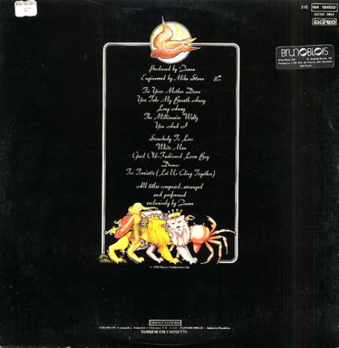Queen A Day at the Races vinyl LP album (LP record) Brazilian QUELPAD232106