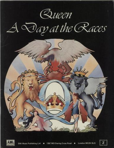 Queen A Day At The Races sheet music UK QUESMAD673361