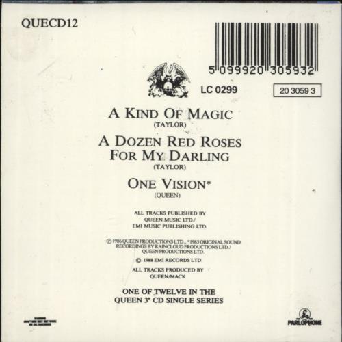 Queen A Kind Of Magic 3" CD single (CD3) UK QUEC3AK10052