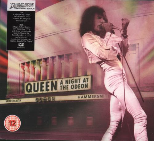 Queen A Night At The Odeon + DVD - Sealed 2-disc CD/DVD set UK QUE2DAN653477