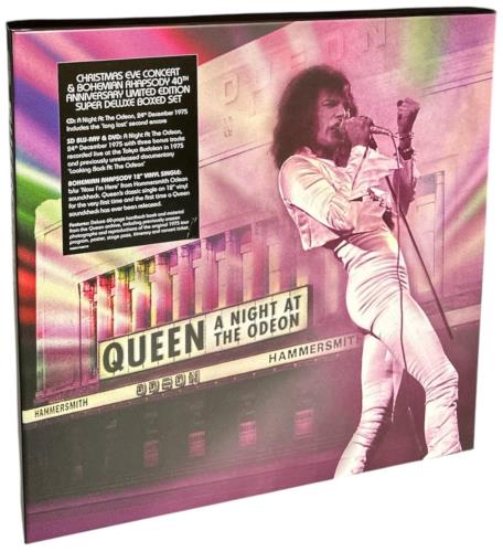 Queen A Night At The Odeon box set US QUEBXAN870115