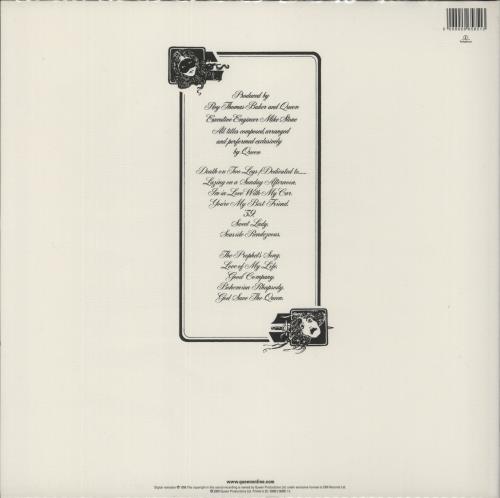 Queen A Night At The Opera - 180gm + PVC outer vinyl LP album (LP record) UK QUELPAN688761