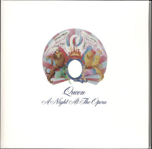 Queen A Night At The Opera - 180gram White Vinyl vinyl LP album (LP record) UK QUELPAN690155