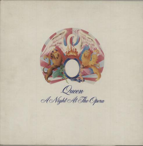 Queen A Night At The Opera - UK sleeve vinyl LP album (LP record) Portuguese QUELPAN687042