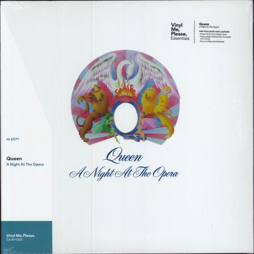 Queen A Night At The Opera -Purple Galaxy Vinyl - 1st - Sealed vinyl LP album (LP record) US QUELPAN780483