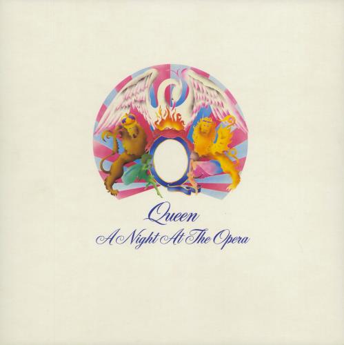 Queen A Night At The Opera - 1st vinyl LP album (LP record) UK QUELPAN93404