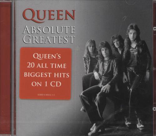 Queen Absolute Greatest - Sealed CD album (CDLP) UK QUECDAB485264