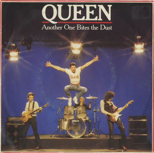 Queen Another One Bites The Dust 7" vinyl single (7 inch record / 45) German QUE07AN466476