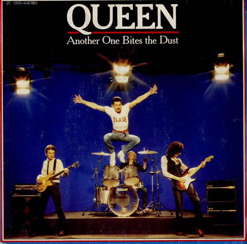 Queen Another One Bites The Dust 7" vinyl single (7 inch record / 45) French QUE07AN576936