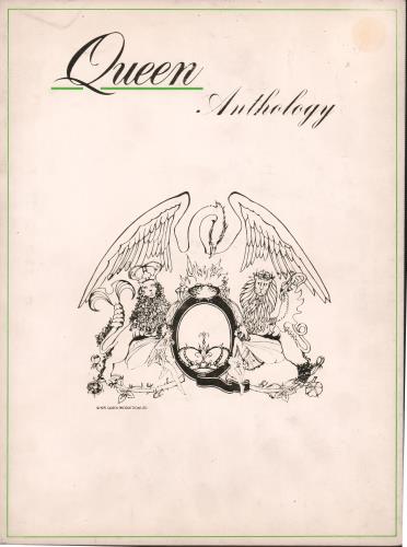 Queen Anthology book US QUEBKAN524196