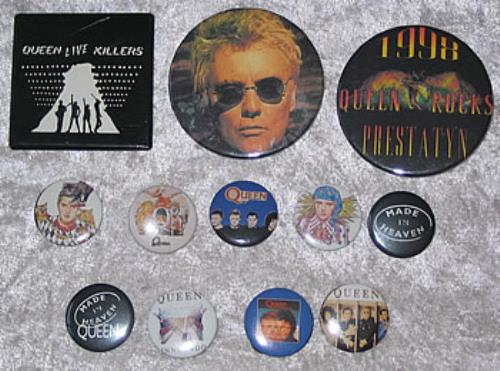 Queen Badge Set badge UK QUEBGBA326477