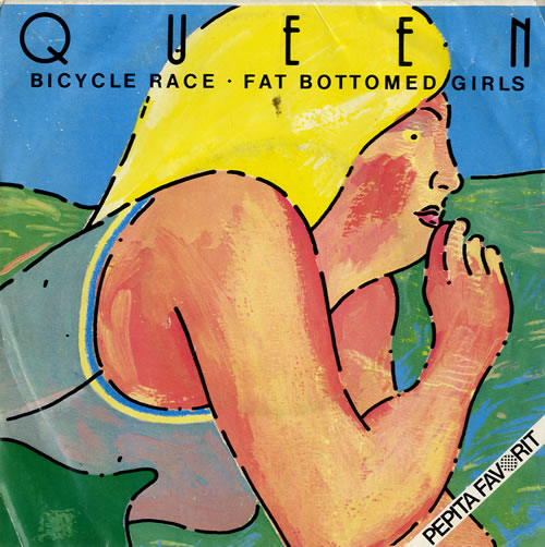 Queen Bicycle Race 7" vinyl single (7 inch record / 45) Hungarian QUE07BI126023