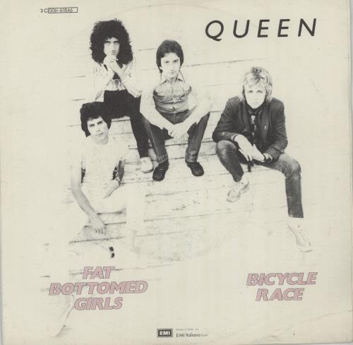 Queen Bicycle Race 7" vinyl single (7 inch record / 45) Italian QUE07BI436922