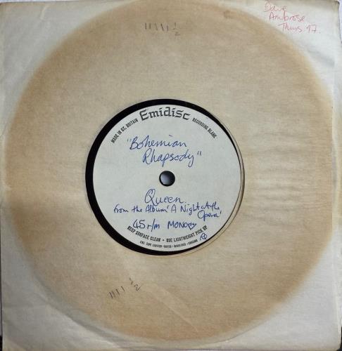 Queen Bohemian Rhapsody acetate UK QUEATBO878058