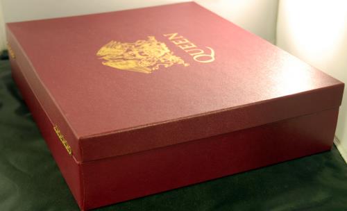 Queen Box Of Tricks + Mailer Box CD Album Box Set UK QUEDXBO344545