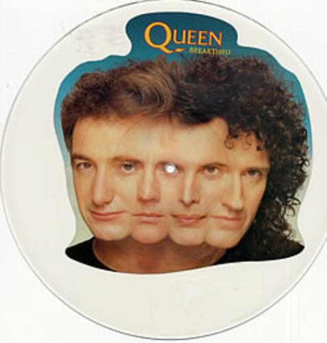 Queen Breakthru - Uncut uncut picture disc (vinyl) UK QUEUNBR10282