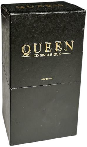Queen CD Single Box - EX box set Japanese QUEBXCD50613