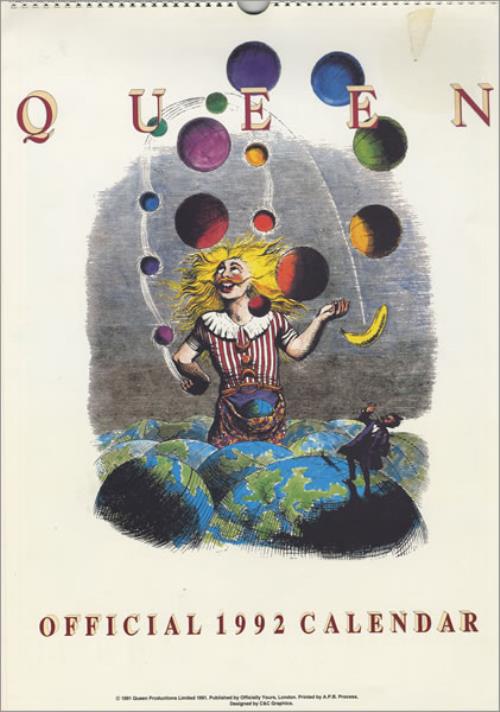 Queen Collection Of 4 Calendars calendar UK QUECACO427997