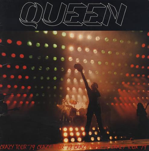 Queen Crazy Tour '79 tour programme UK QUETRCR366156