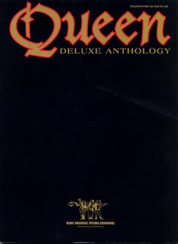 Queen Deluxe Anthology sheet music UK QUESMDE328075