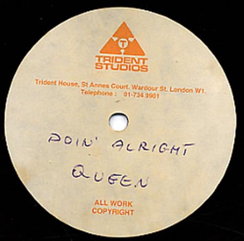 Queen Doin' Alright 7" vinyl single (7 inch record / 45) UK QUE07DO344445