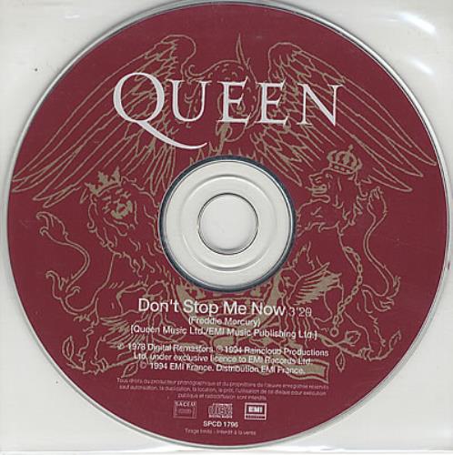Queen Don't Stop Me Now CD single (CD5 / 5") French QUEC5DO40313
