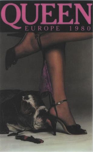 Queen Europe 1980 tour pass UK QUETPEU361055