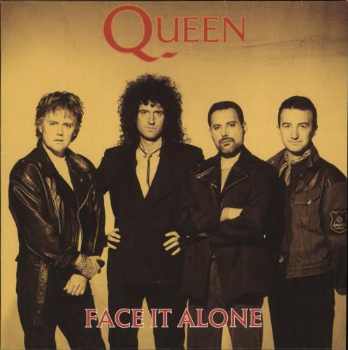 Queen Face It Alone 7" vinyl single (7 inch record / 45) UK QUE07FA865685